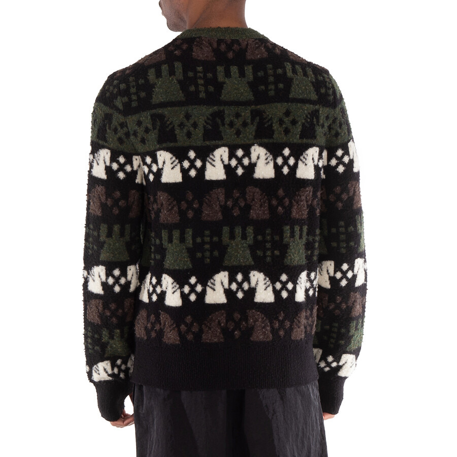 Burberry Chess Wool-Blend Jumper - 6