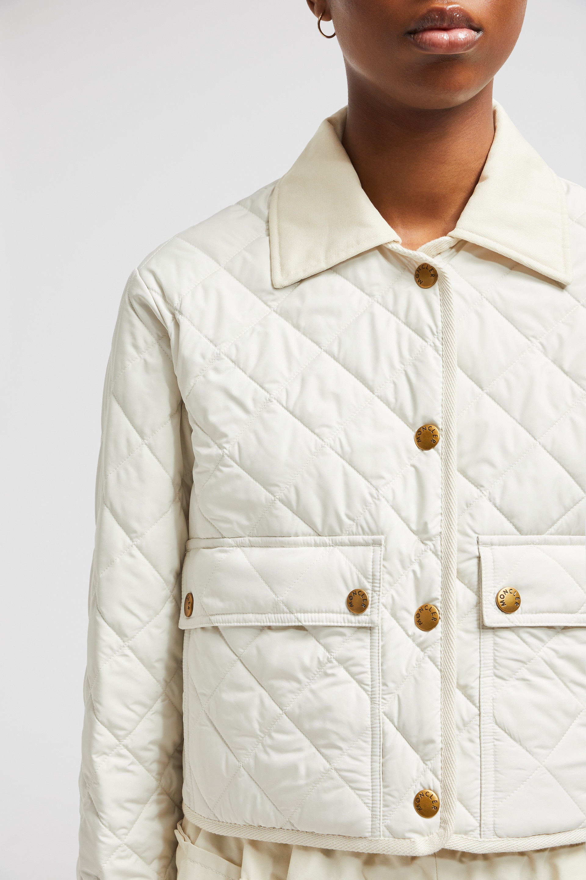 Chitre Diamond-Quilted Padded Shirt Jacket - 6