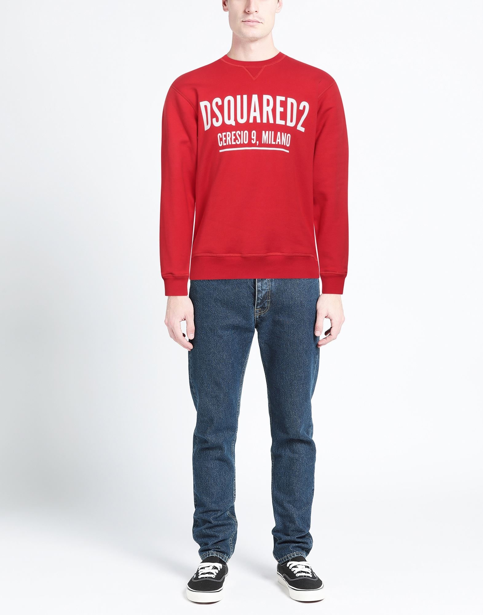 White Men's Sweatshirt - 2