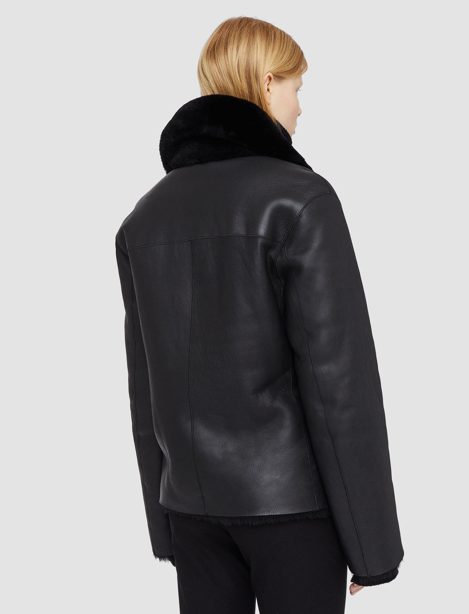 Shearling Calla Coat - 5