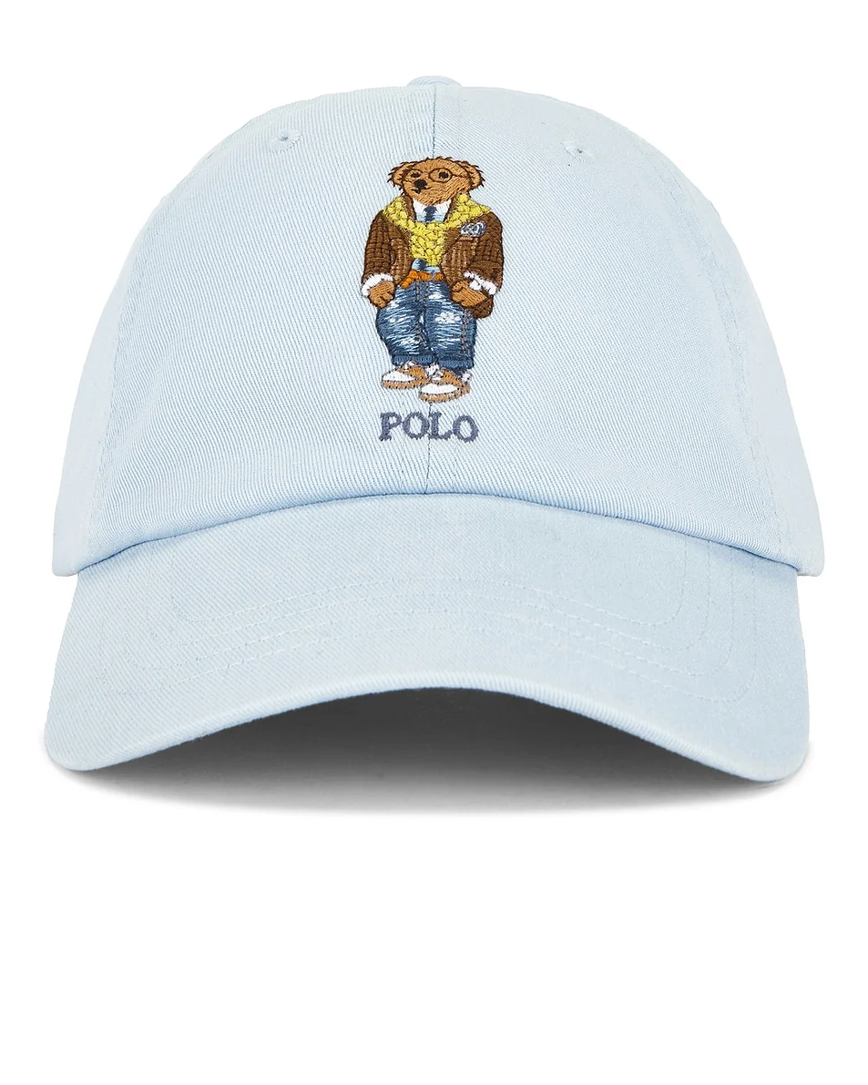 Cotton Twill Novelty Bear Sport Cap - 1