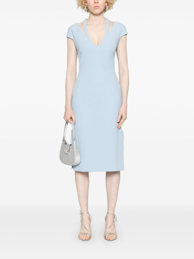David Koma cady midi dress outlook