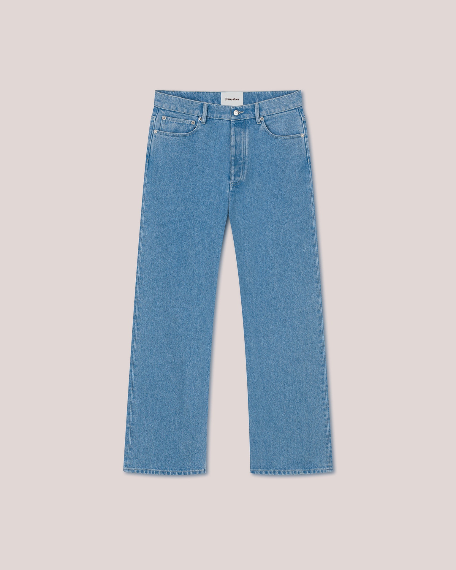 GANNON - Straight-leg jeans - Eco light wash - 1