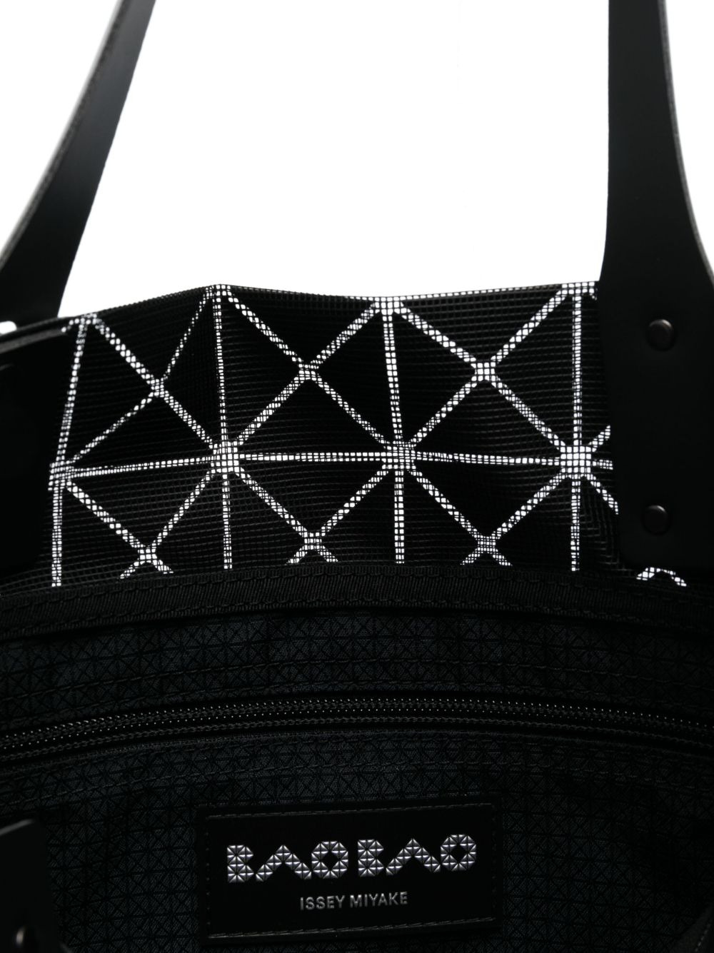 Prism metallic-finish tote bag - 5