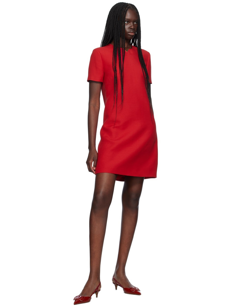 Valentino Red VLogo Signature Slingback Heels outlook