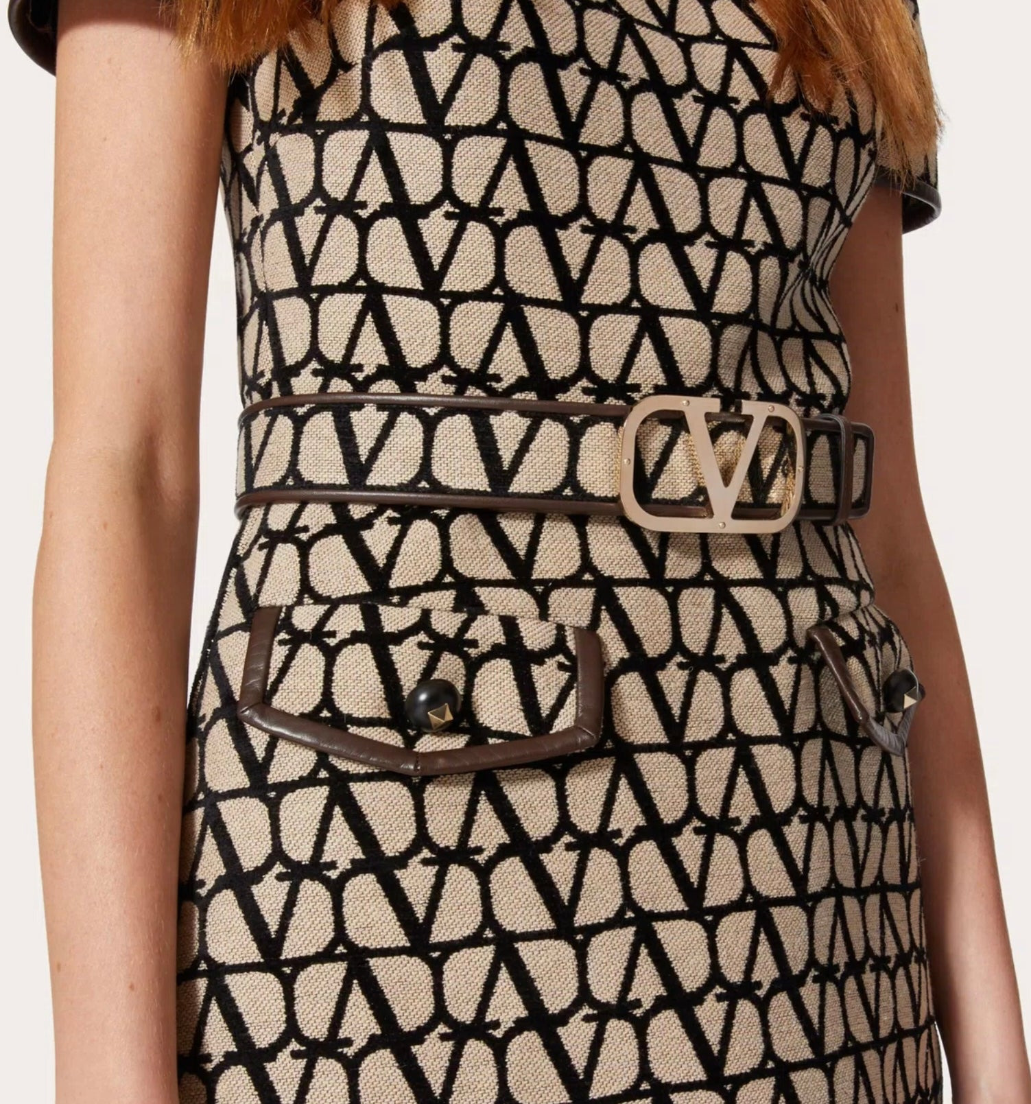 Valentino Toile Iconographe Belt 40mm - 5
