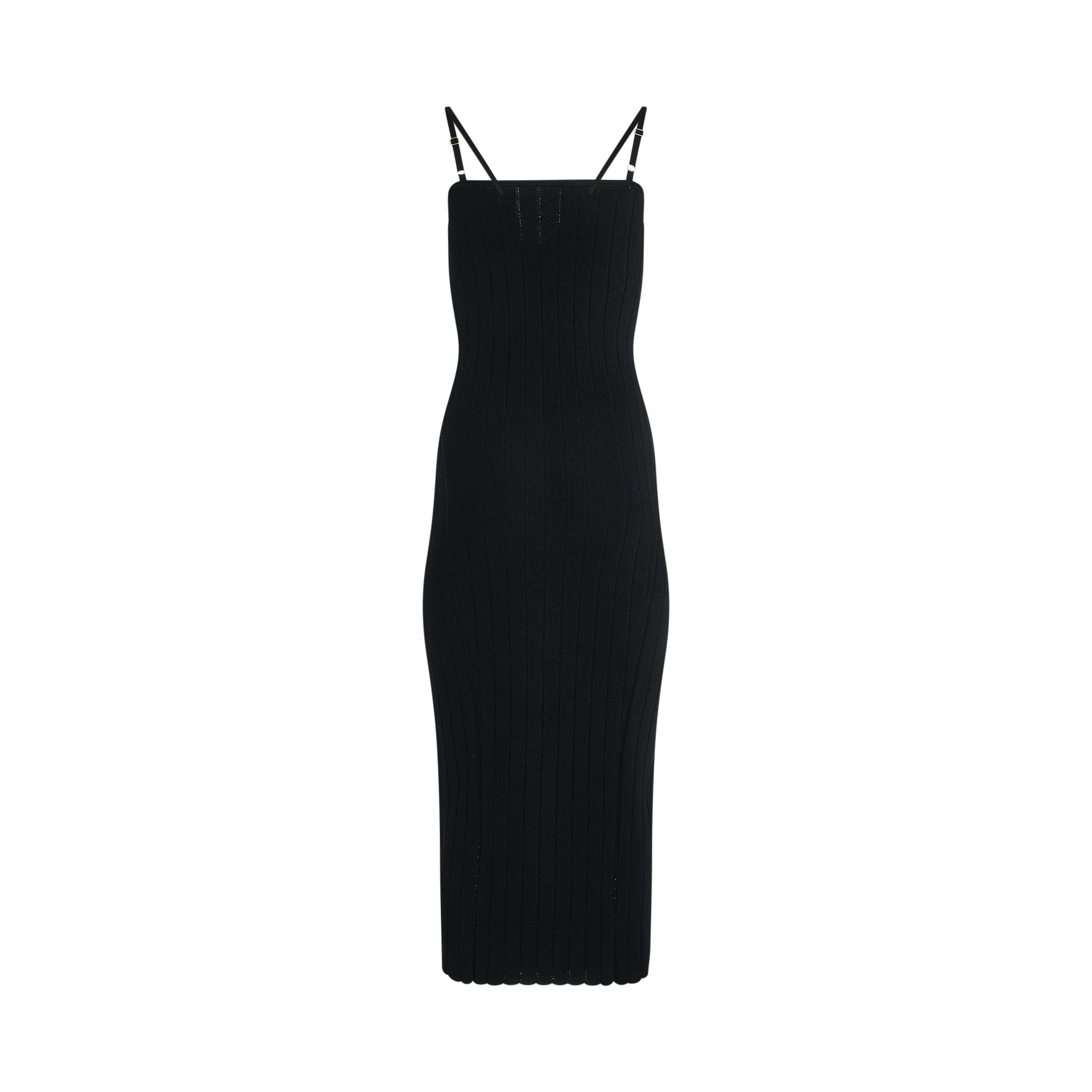 Sierra Bretelles Dress in Black - 4