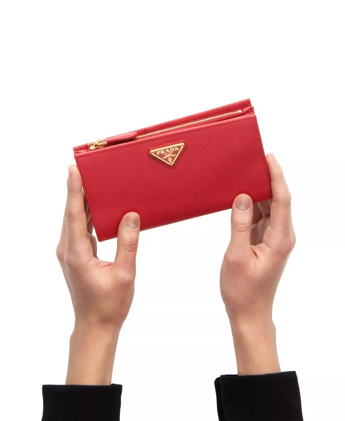 Large Saffiano Leather Wallet - 2