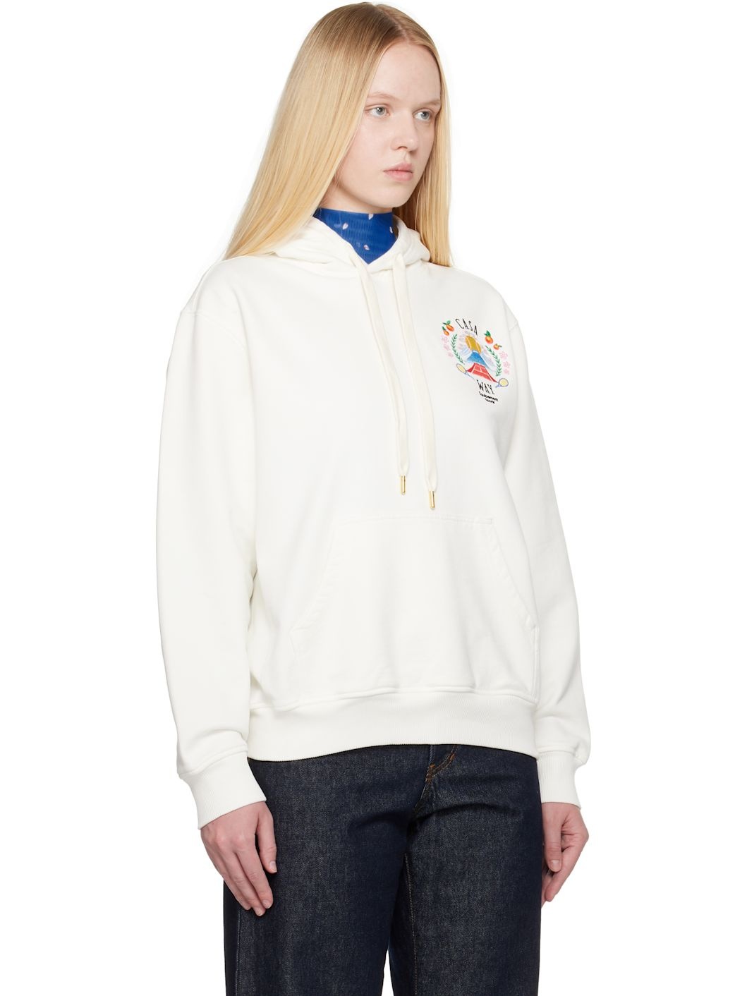 White 'Casa Way' Mountain Hoodie - 2