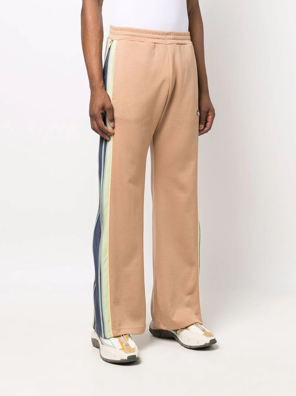 side stripe-detail track pants - 3