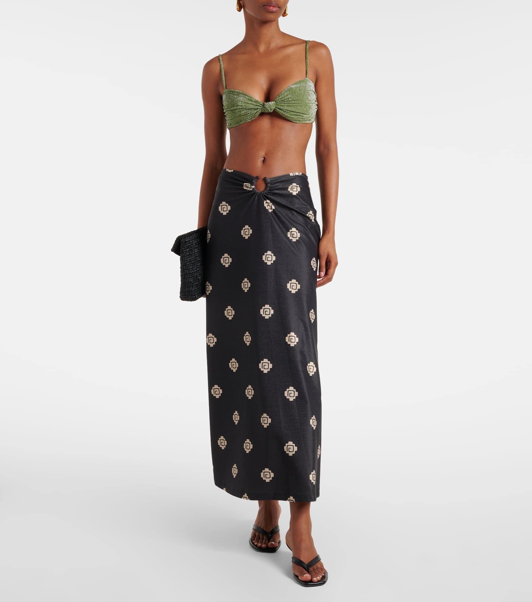 Keel gathered maxi skirt - 2