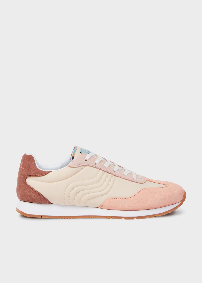 Women's Cream 'Domino' Trainers 1