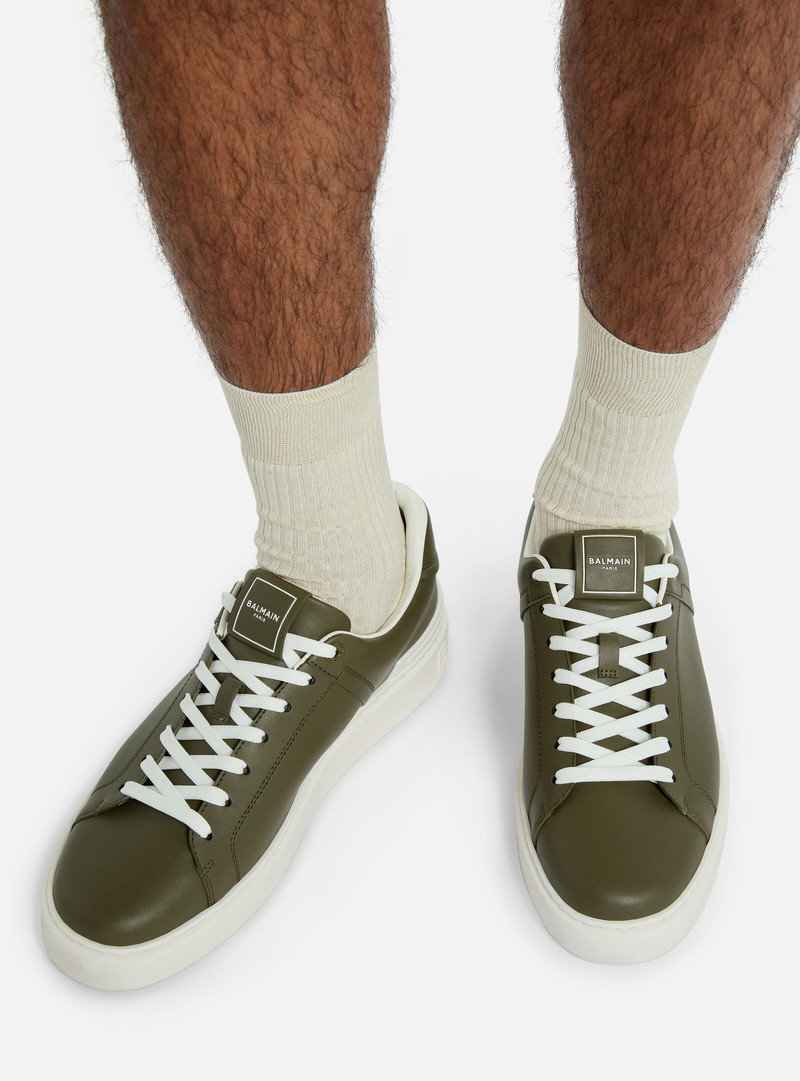 B-Court trainers in calfskin 8