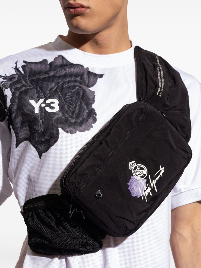 Y-3 RM logo-print belt bag outlook