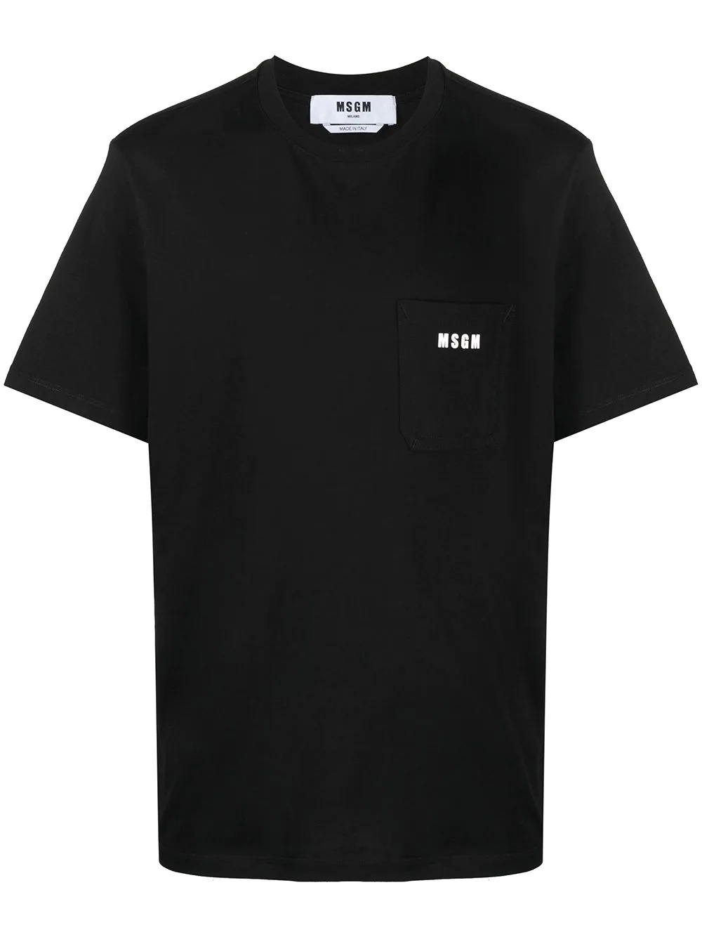 chest pocket logo T-shirt - 1