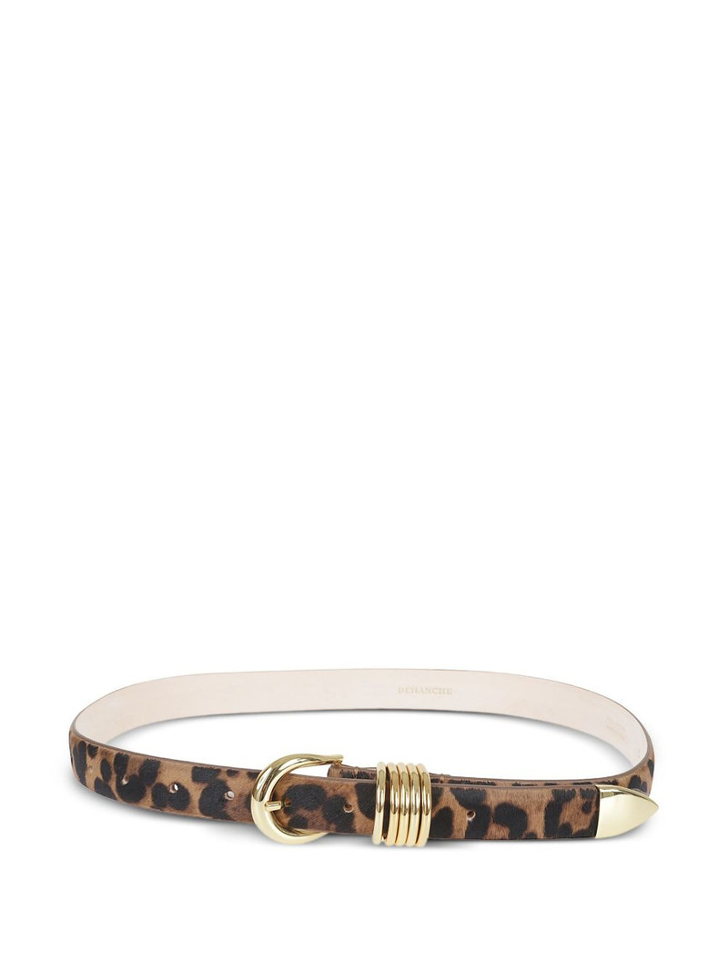 DÉHANCHE Holly leopard-print belt outlook