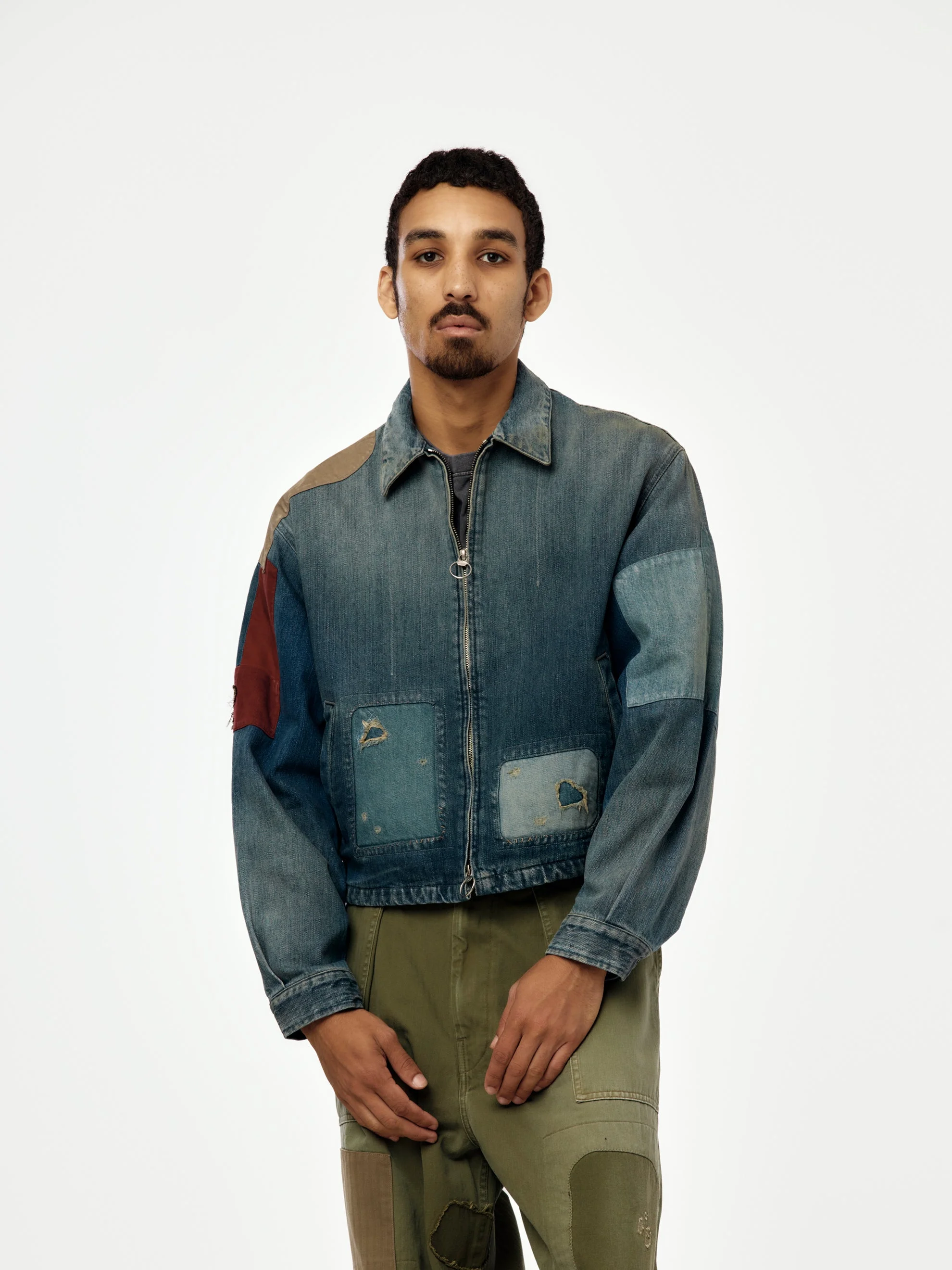 12OZ DENIM DRIZZLER JKT S/S 26 (PRO GOLD RUSH) - 1