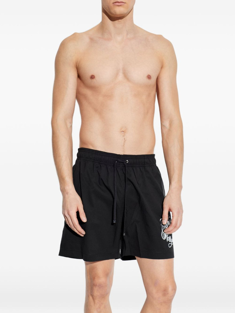 AMIRI printed drawstring swim shorts outlook