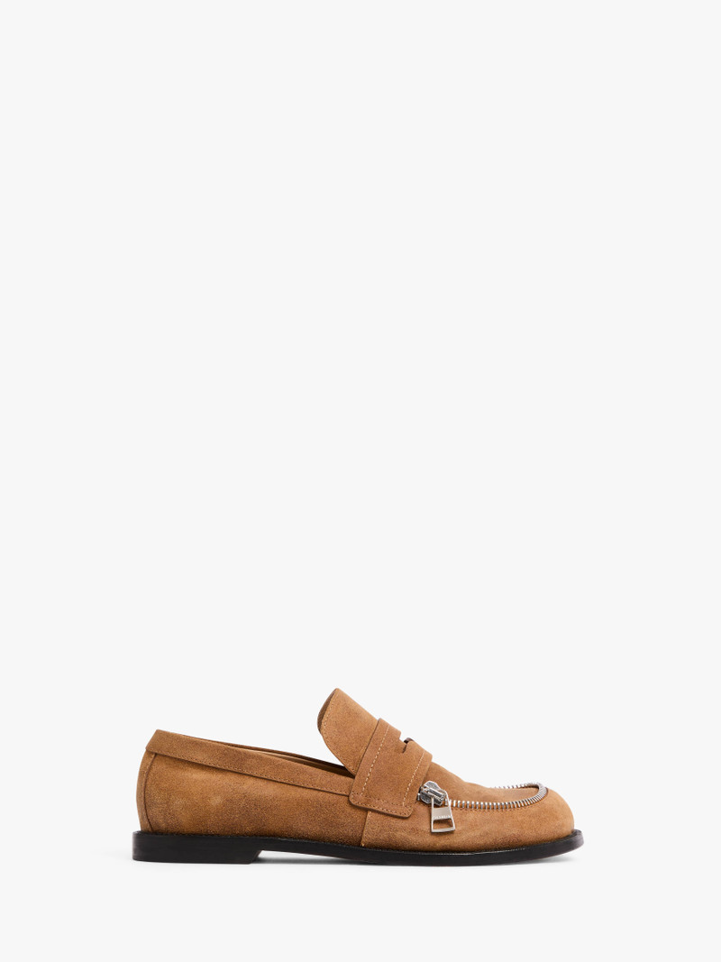 SUEDE BIKER MOCCASIN - 1