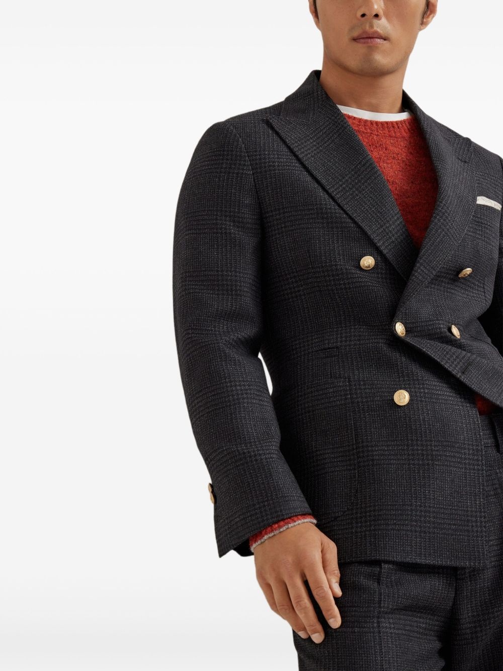 double-breasted blazer - 4