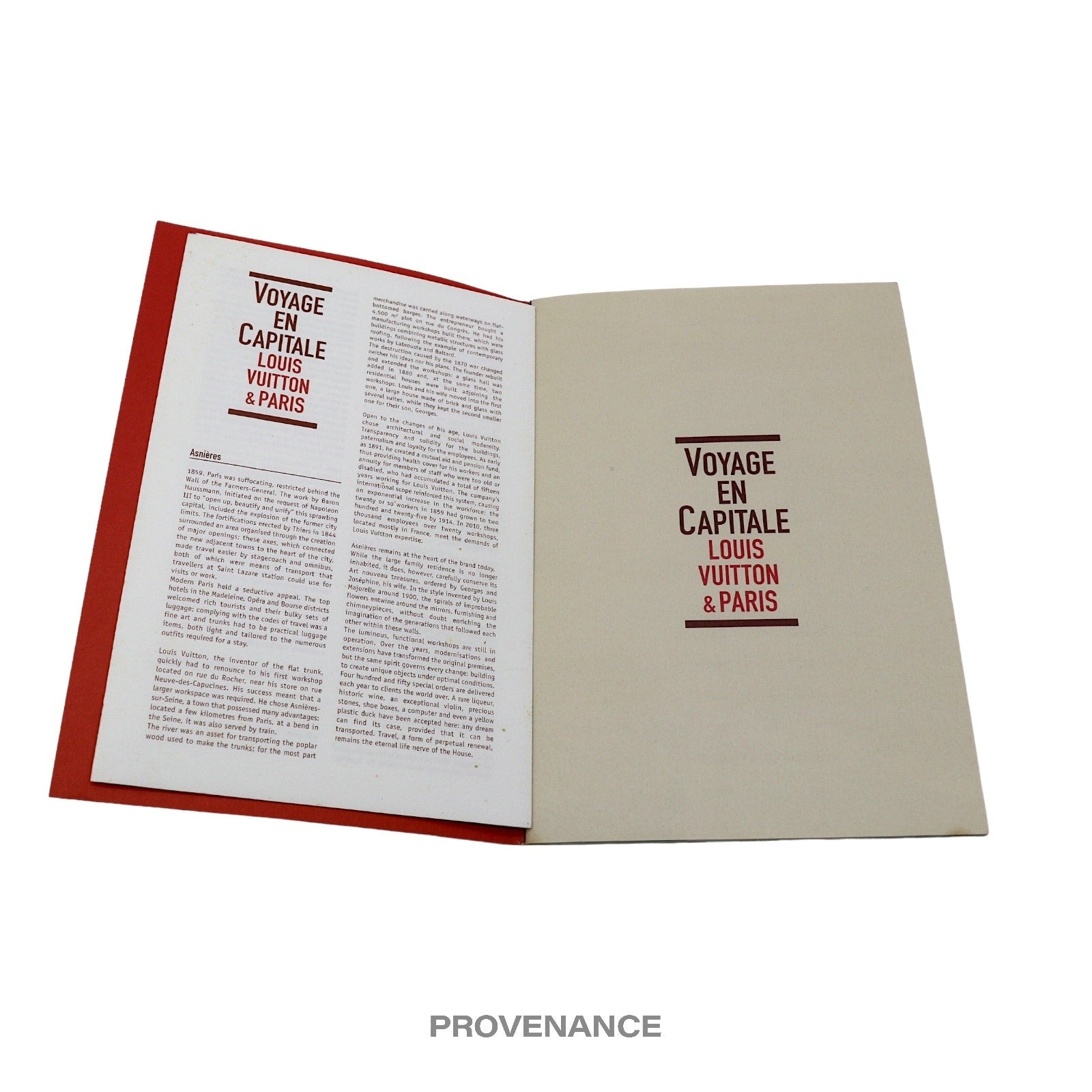 Louis Vuitton Vintage ''VOYAGE EN CAPITALE'' Book - 5