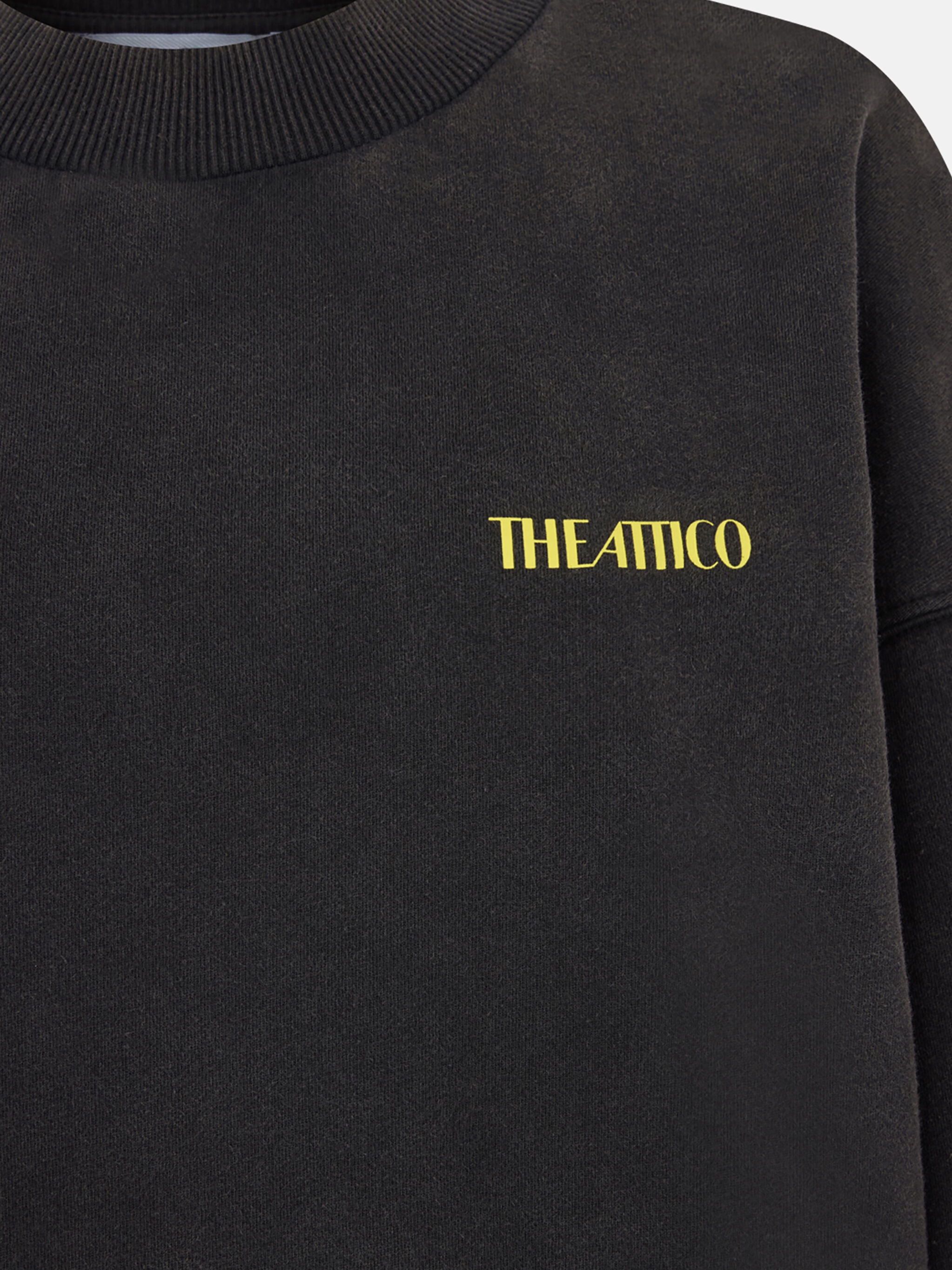 THE ATTICO X HIGHSNOBIETY FADED BLACK SWEATSHIRT - 11