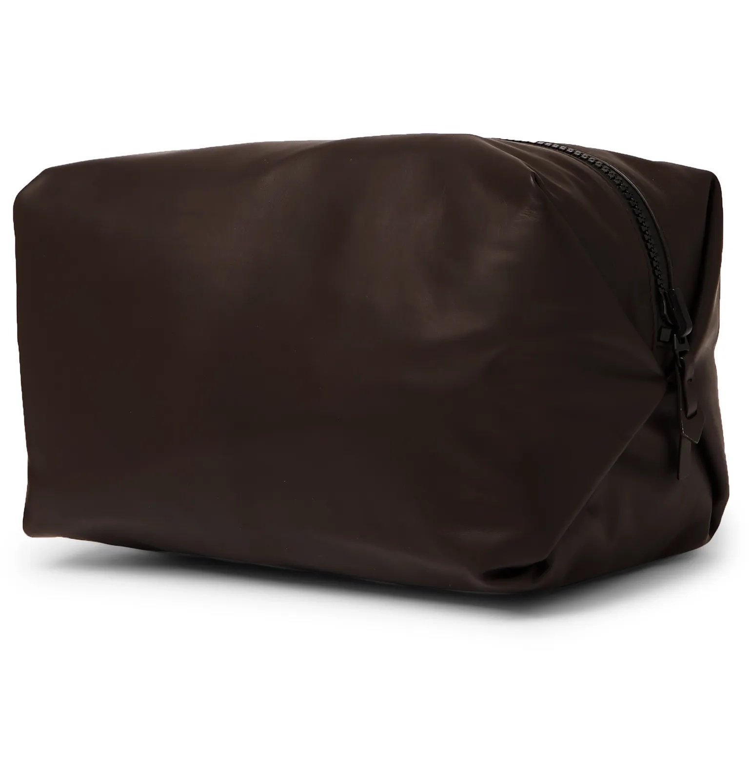 Reversible Leather and Nylon Wash Bag - 3