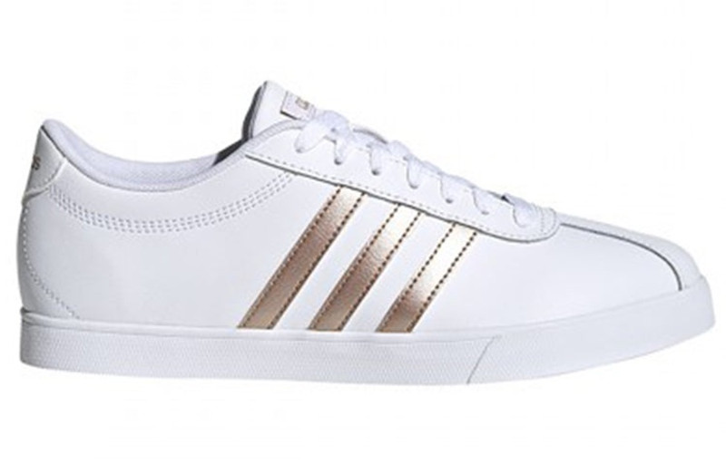 (WMNS) adidas Courtset 'White Copper Metallic' FW4168 2