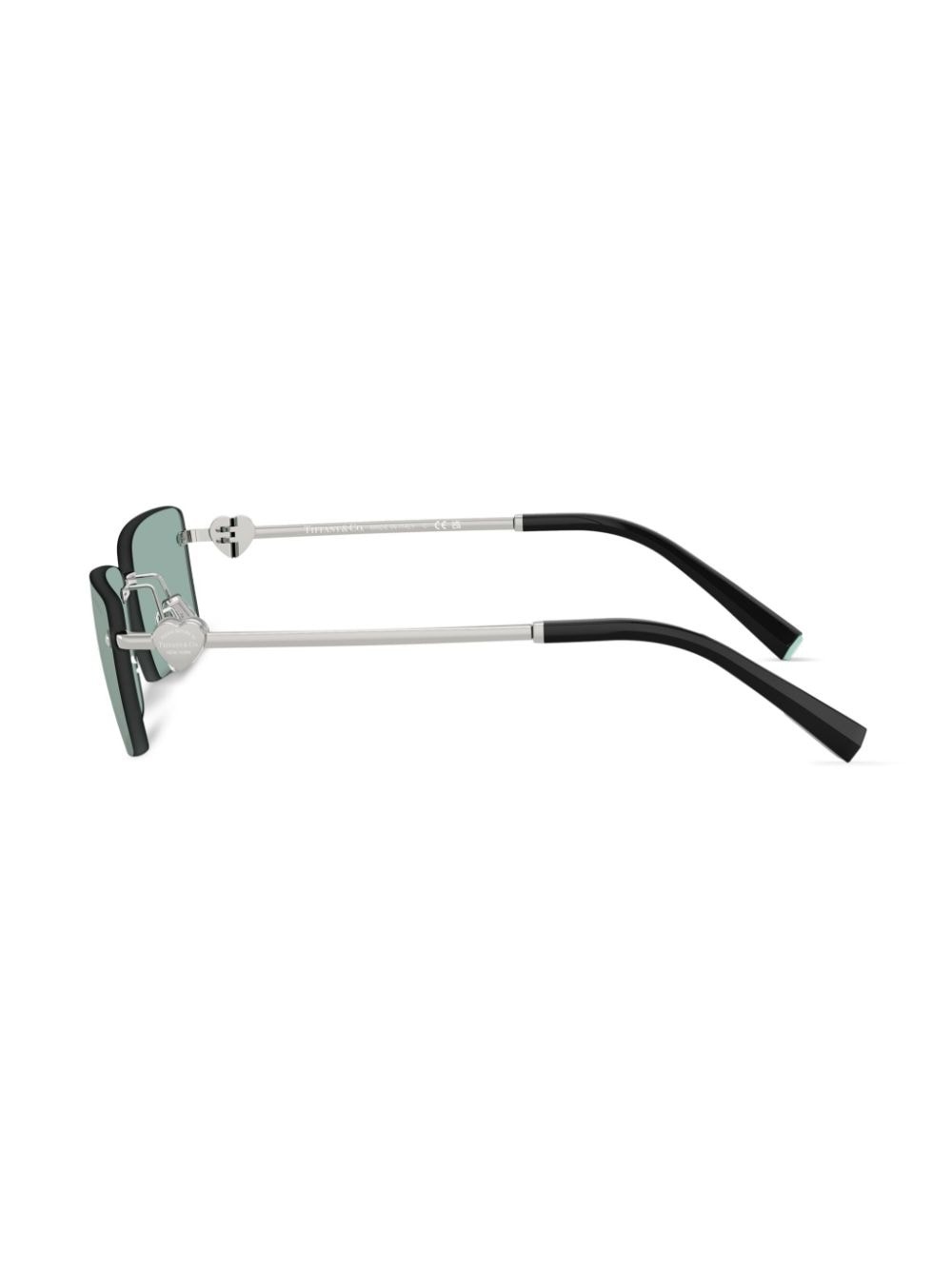 rectangle-frame sunglasses - 3