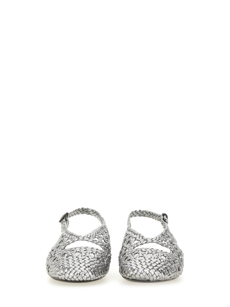 Hereu Women Slingback Sandal "Empuria Metallic" - 5