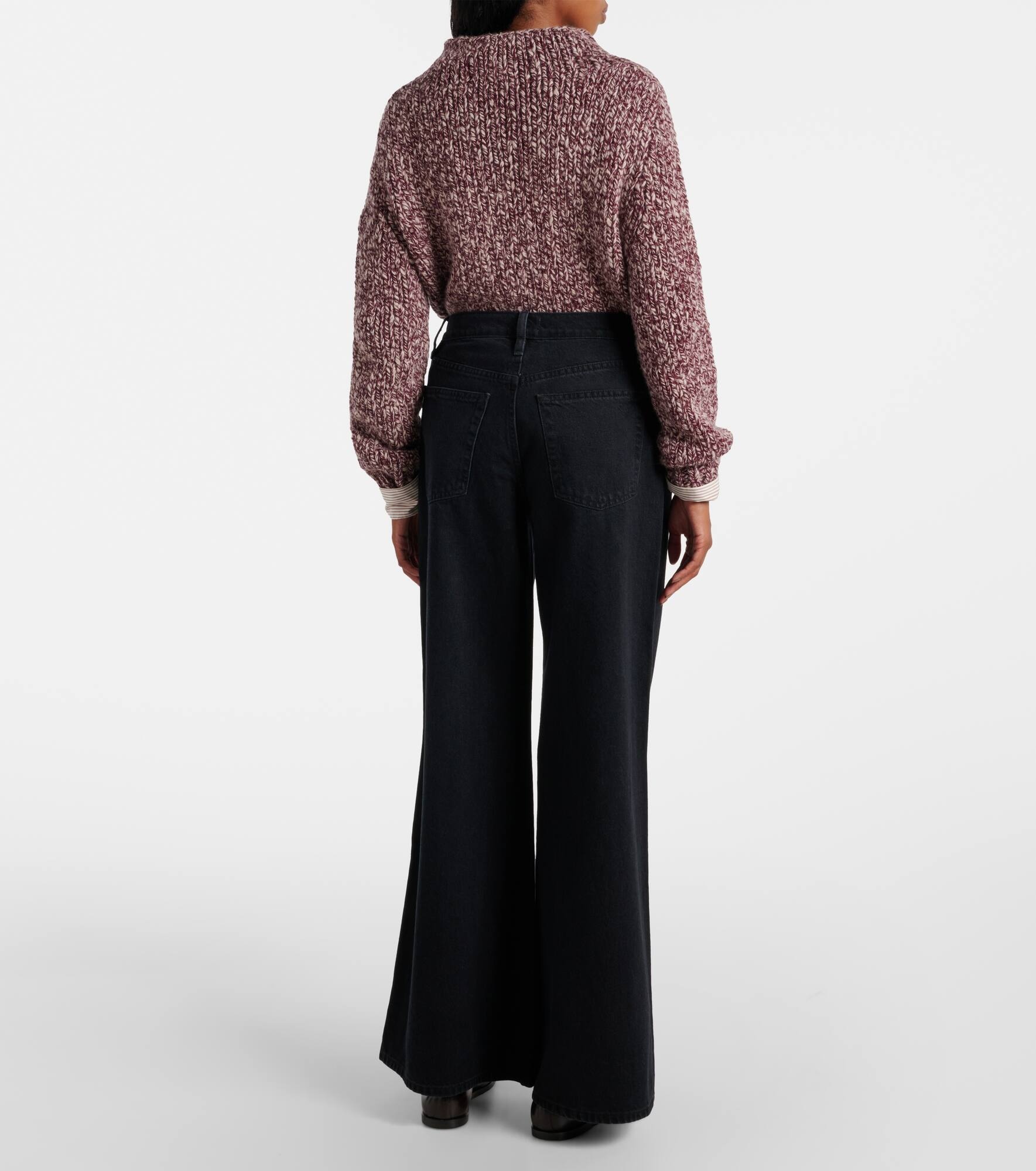 Easy Wide Flare high-rise flared jeans - 3