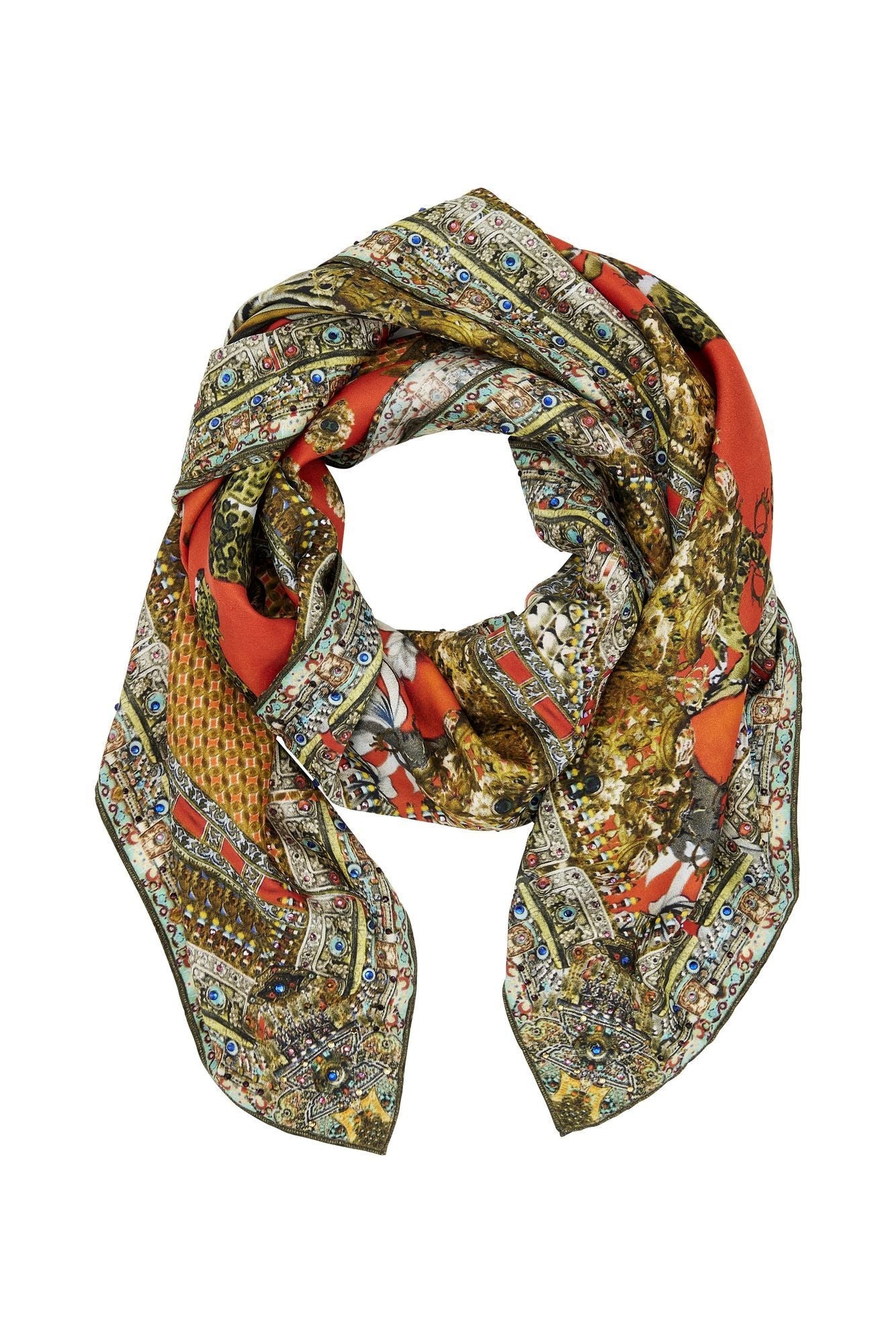 LARGE SQUARE SCARF - 1