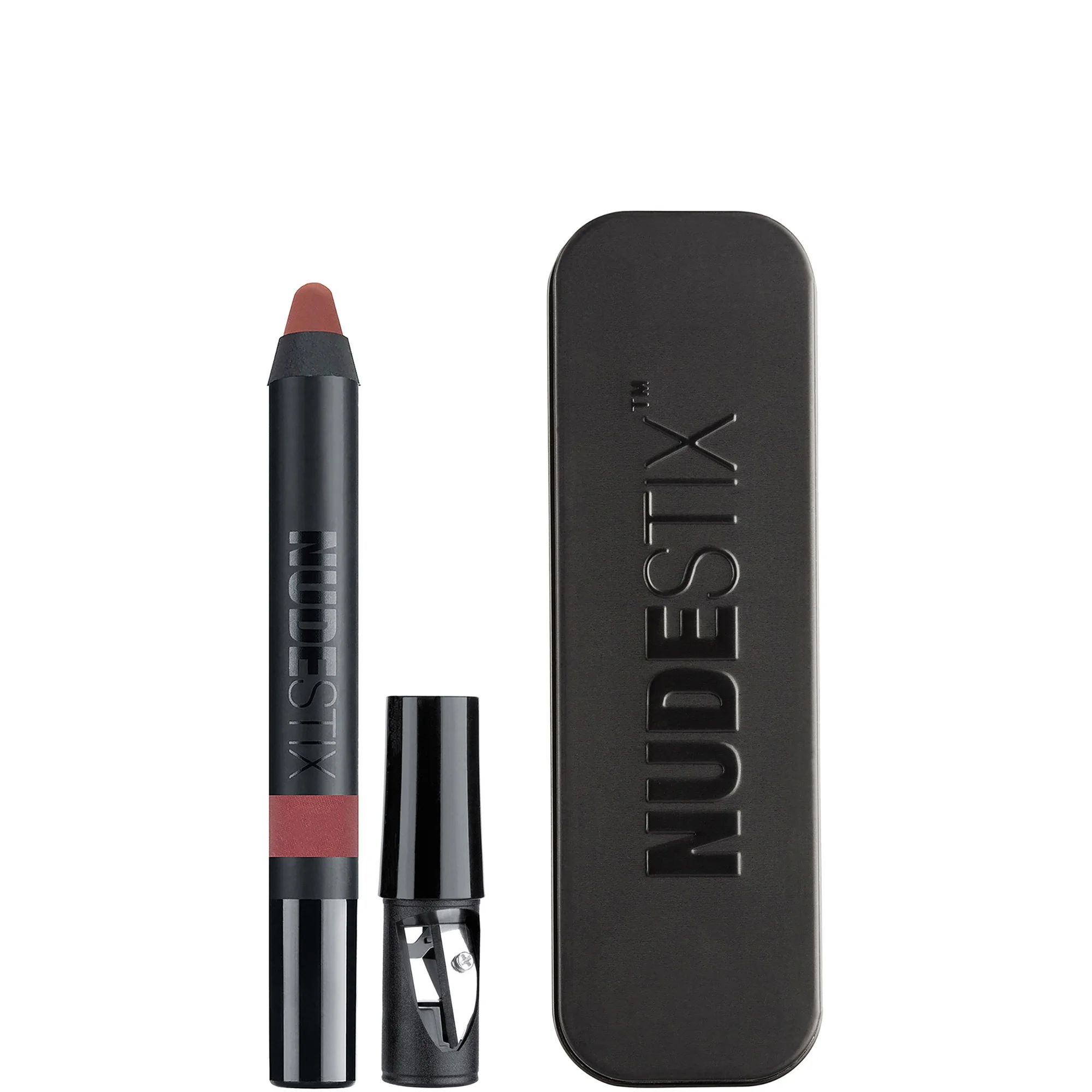NUDESTIX Intense Matte Lip and Cheek Pencil - Purity - 1