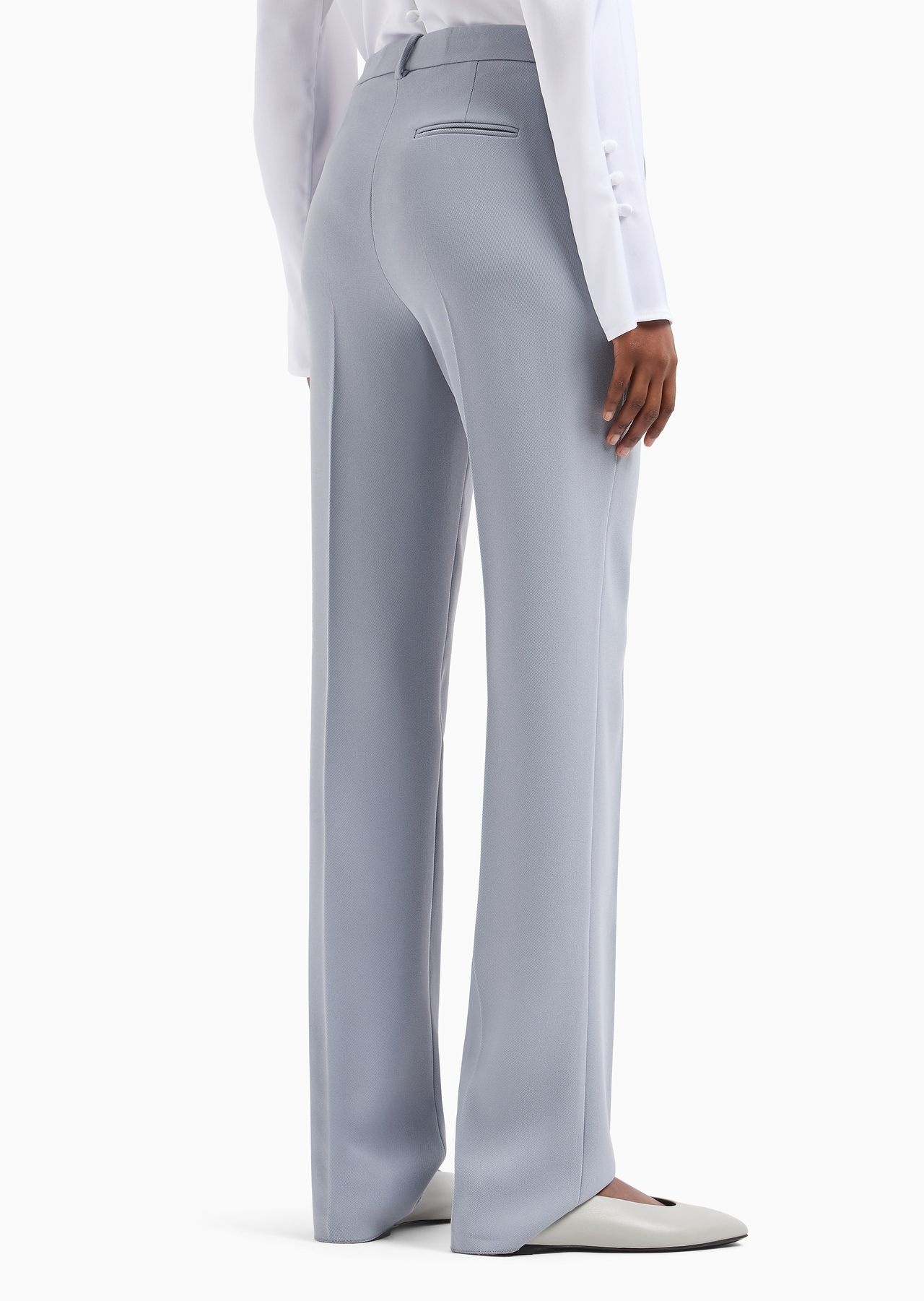 Technical gabardine trousers - 3
