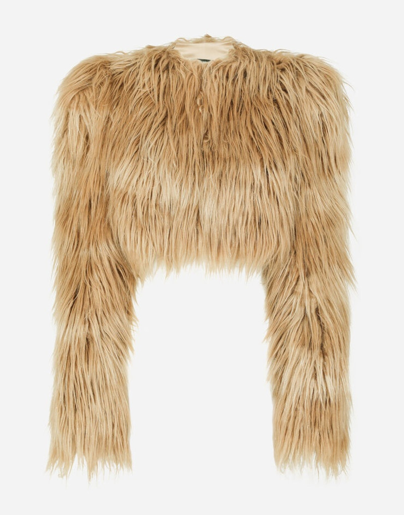 Faux fur jacket 1