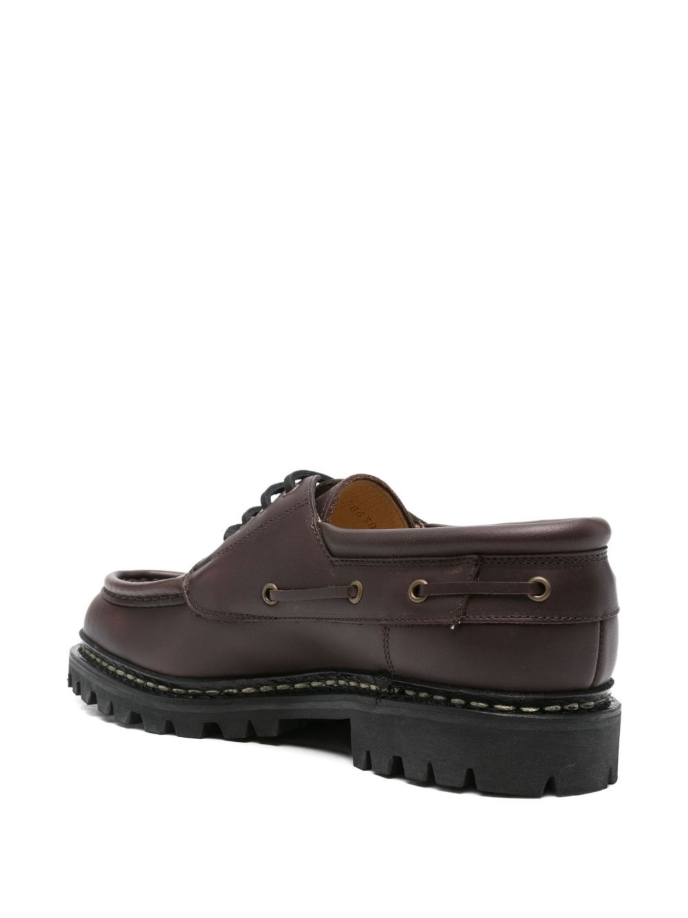 Chimey leather lace-up shoes - 3