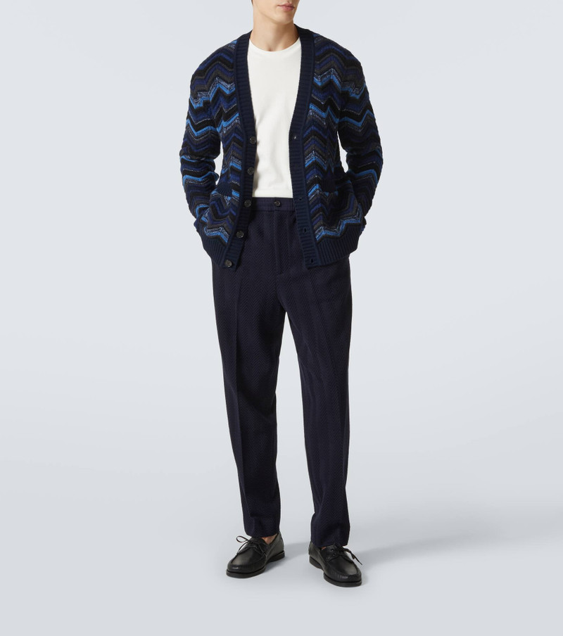 Missoni Zigzag wool-blend cardigan outlook