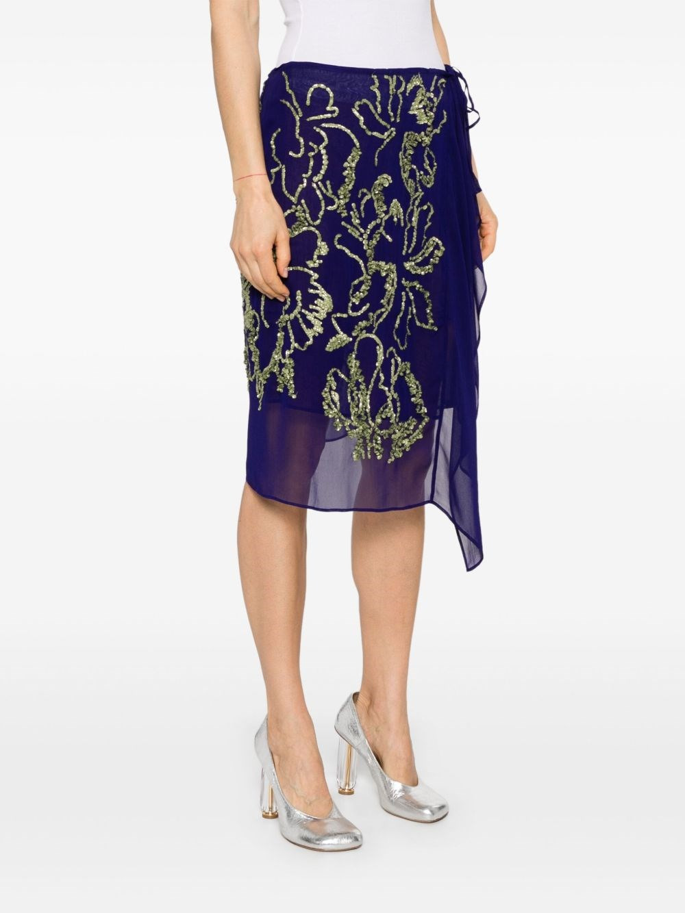 Sima ebmroidered skirt - 5