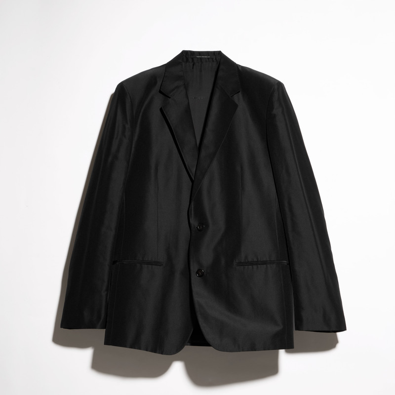Fine silk faille jacket - 1