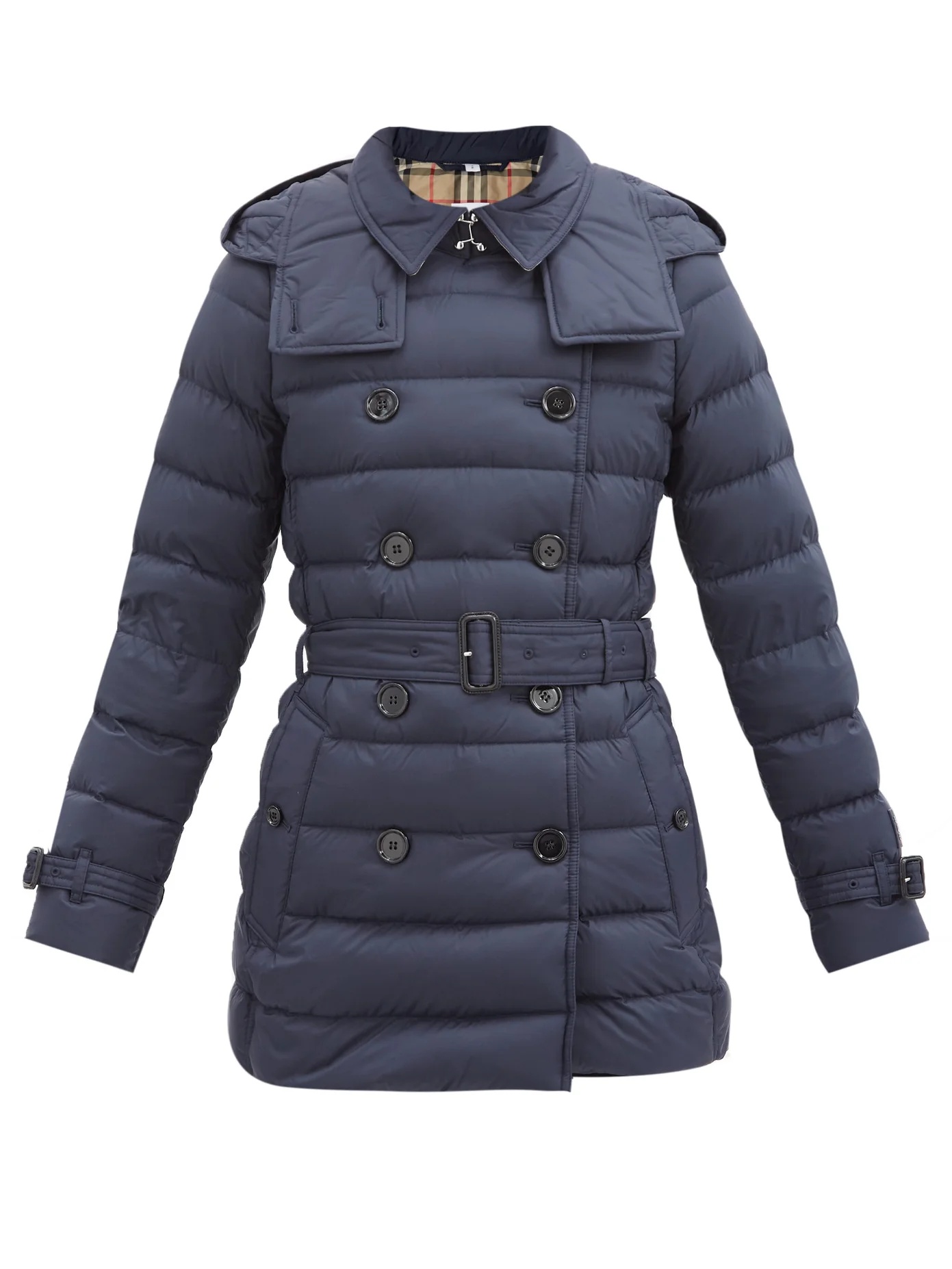 Arniston short double-breasted quilted coat - 1