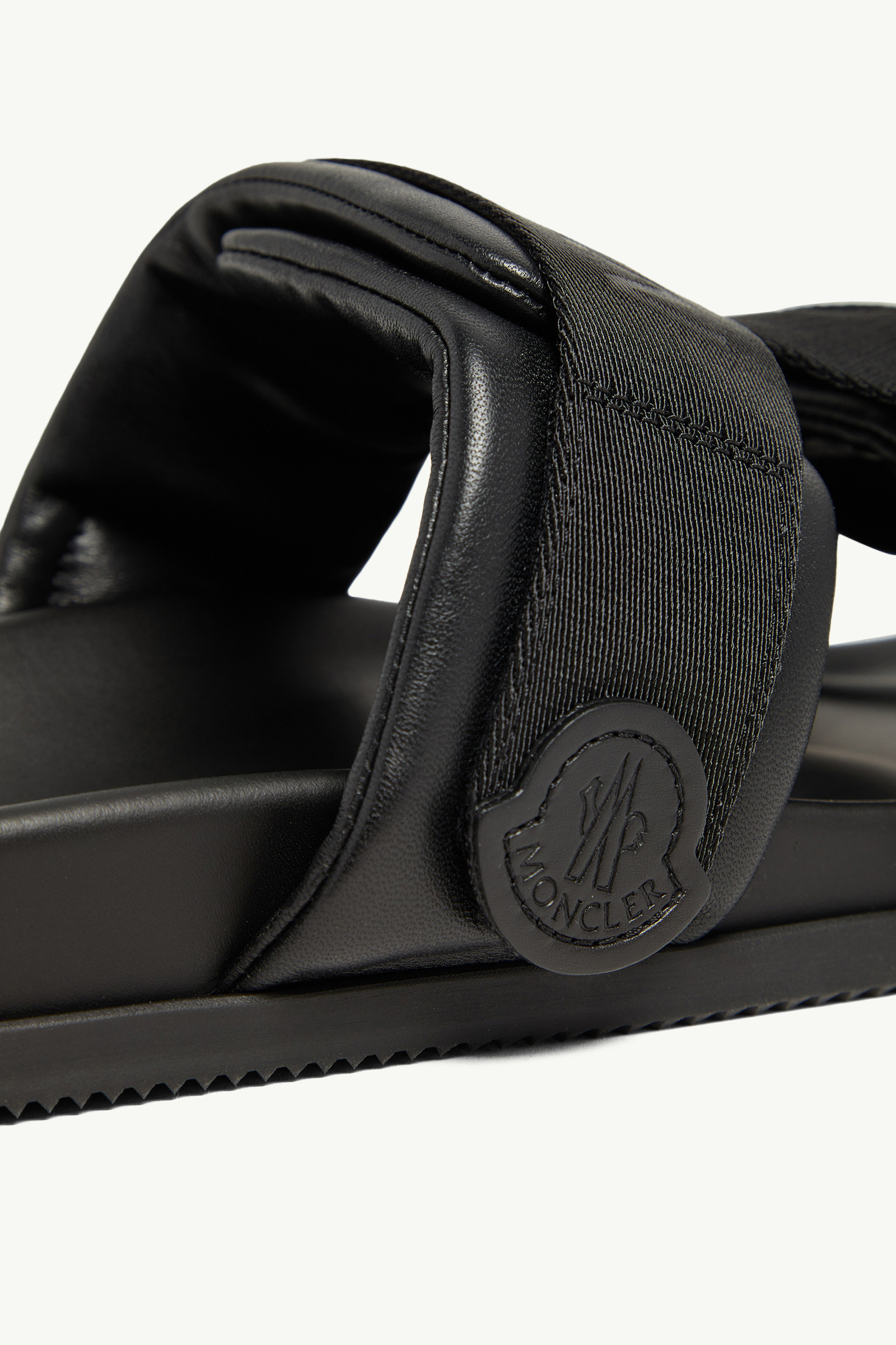 Mon Summer Nappa Leather Slides - 3
