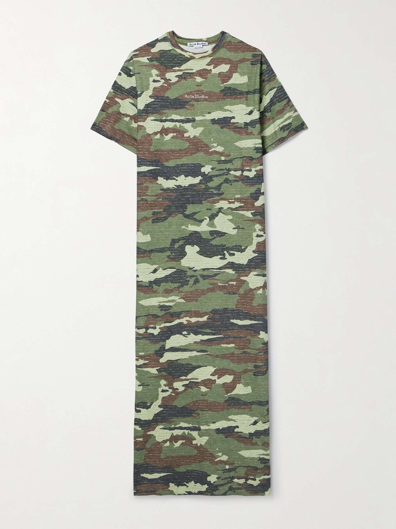 Camo jersey dress deals