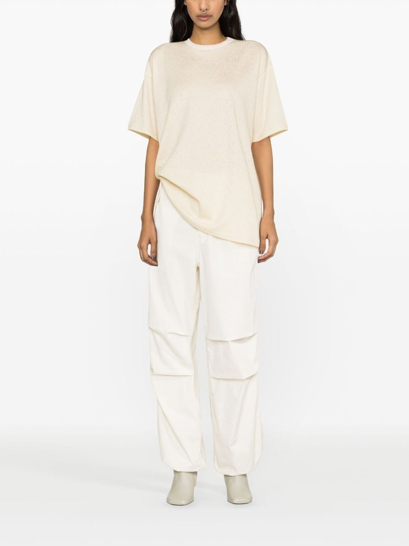 Moschino logo-print T-shirt outlook