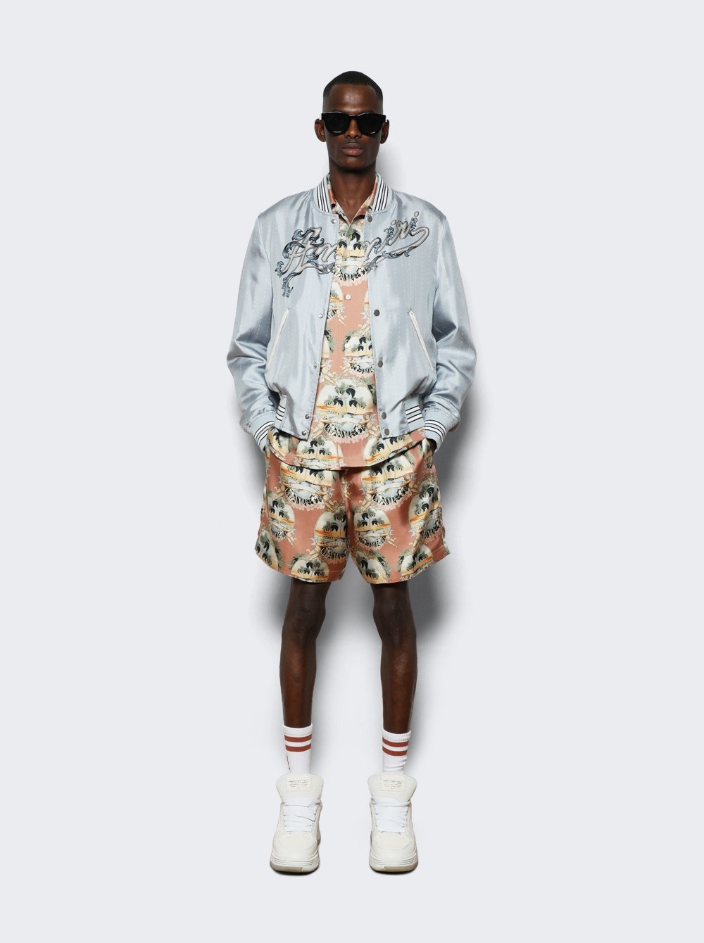 All Over Palm Shorts Cork - 2