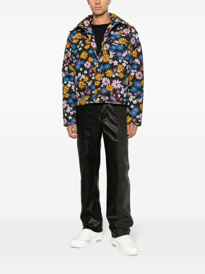 ERL floral-print cotton jacket outlook
