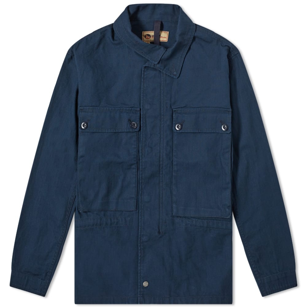 Nigel Cabourn Zip Military Jacket - 1