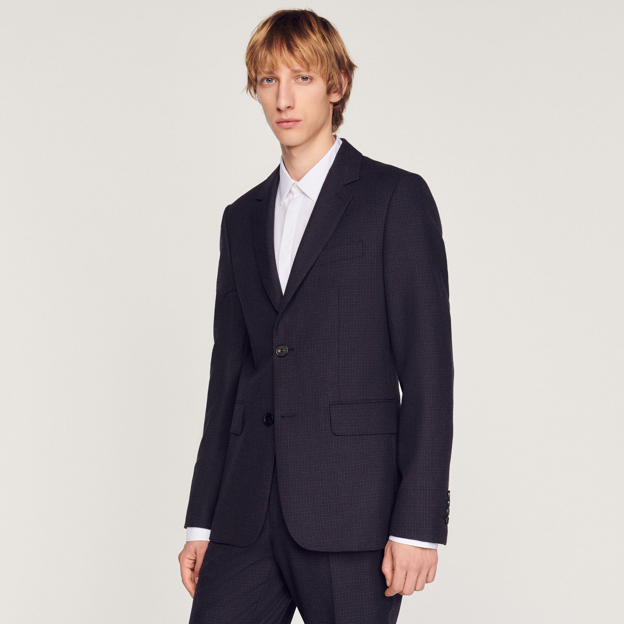 Virgin wool suit jacket - 5