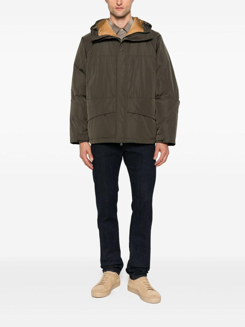 Aspesi hooded padded jacket outlook