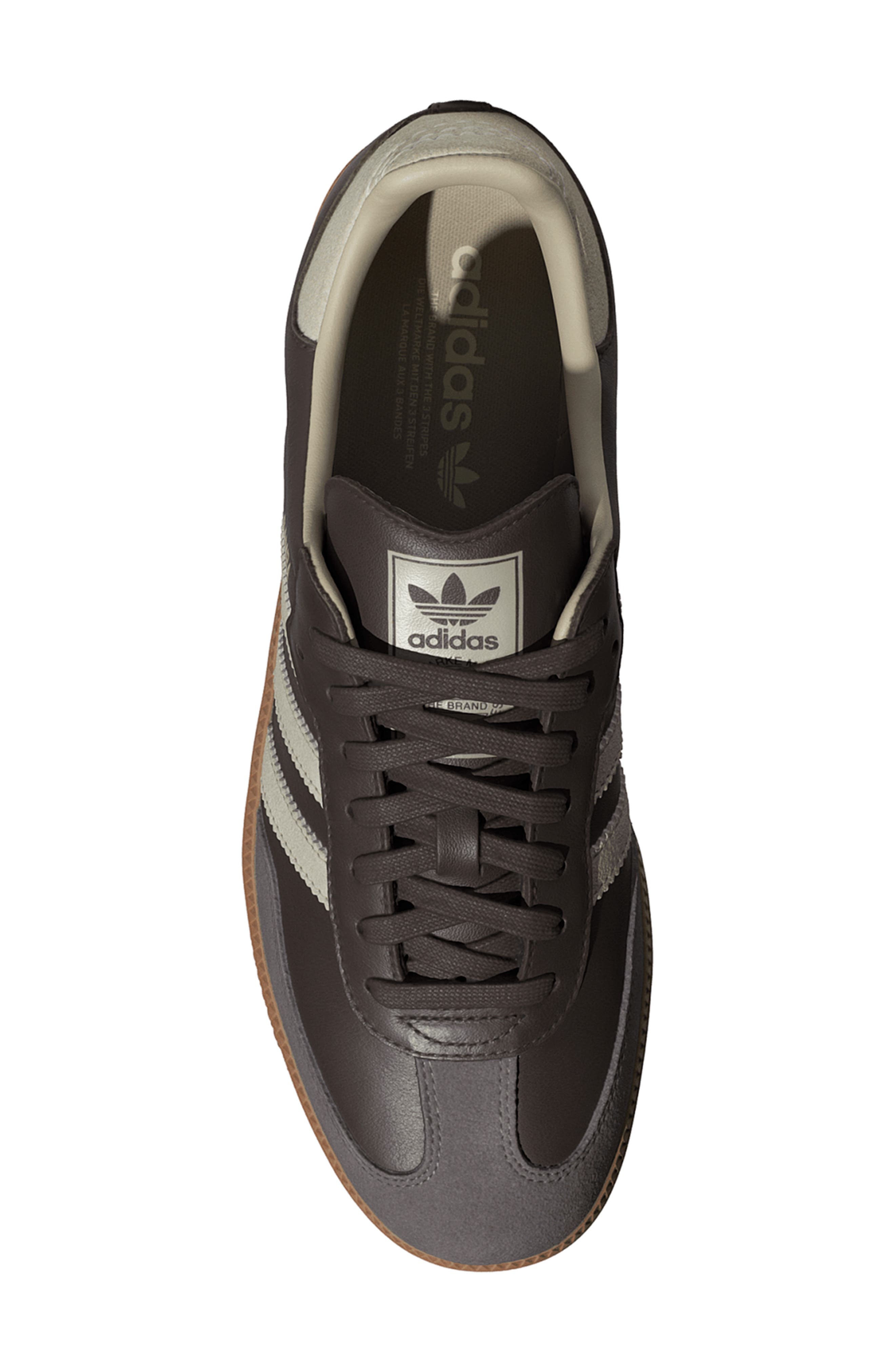 adidas Samba OG Sneaker in Brown/putg at Nordstrom - 4
