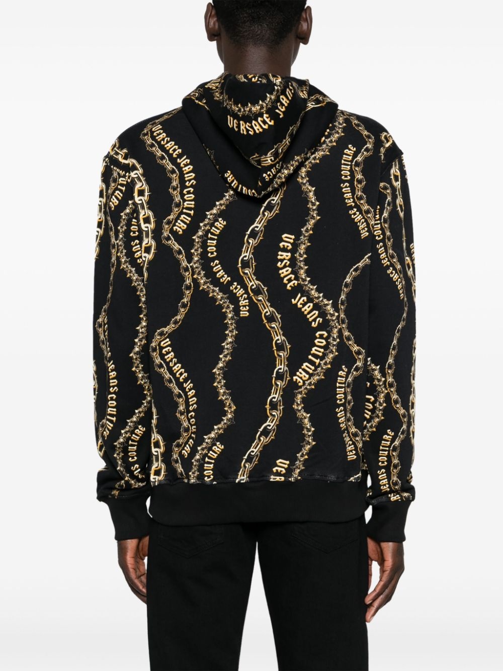 Chain Couture hoodie - 4